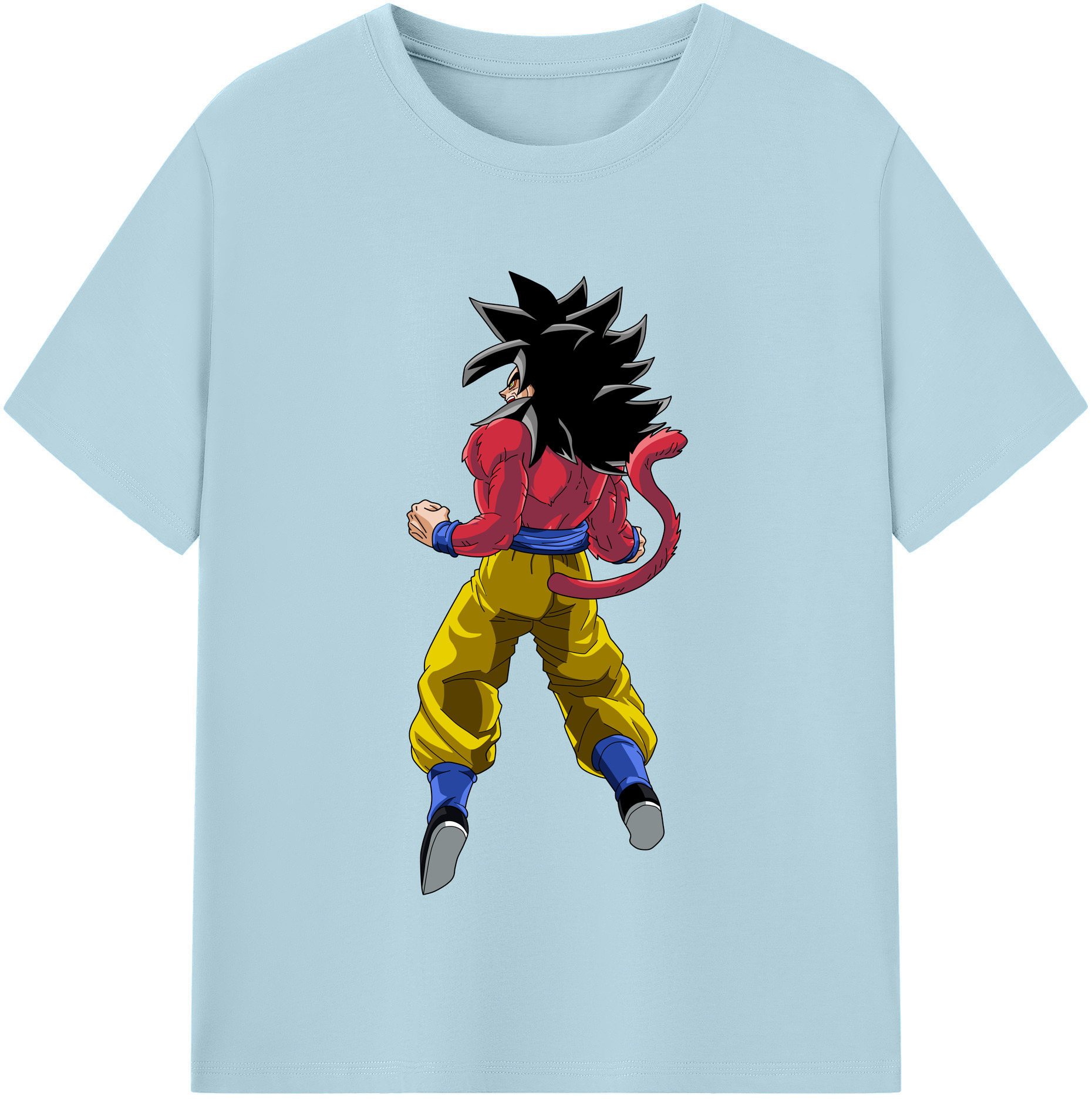 （画像用） ドラゴンボール 孫悟空（そん ごくう）Son Goku カカロット DRAGON BALL Kakarotto 綿100％半袖Tシャツ（フロントプリント）